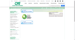 Desktop Screenshot of aplicaciones.cfe.gob.mx