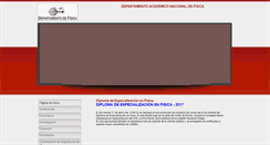 Desktop Screenshot of depfisica.cfe.edu.uy